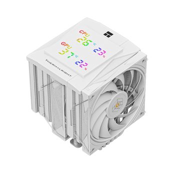 Tản nhiệt CPU Thermalright Royal Knight 120 DIGITAL WHITE (RK120 DIGITAL WHITE)